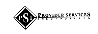 PSI PROVIDER SERVICES INCORPORATED logo