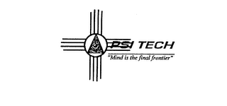 PSI TECH "MIND IS THE FINAL FRONTIER" logo