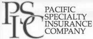 PSIC PACIFIC SPECIALTY INSURANCE COMPANY logo