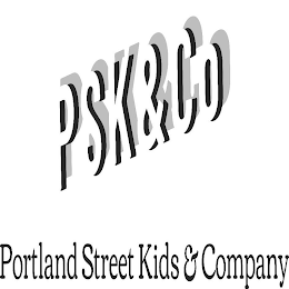PSK&CO PORTLAND STREET KIDS & COMPANY logo