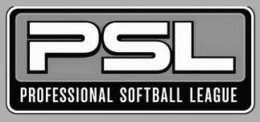 PSL PROFESSIONAL SOFTBALL LEAGUE logo