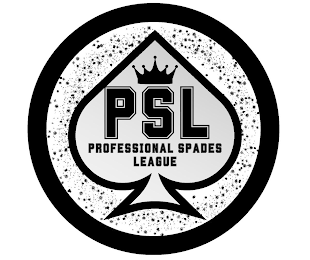 PSL PROFESSIONAL SPADES LEAGUE logo