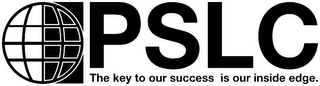 PSLC THE KEY TO OUR SUCCESS IS OUR INSIDE EDGE. logo