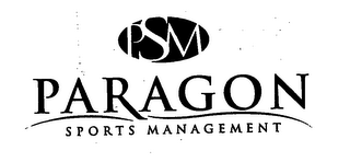 PSM PARAGON SPORTS MANAGEMENT logo