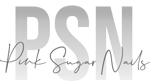 PSN PINK SUGAR NAILS logo