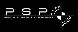 PSP PINNACLE SPECIALTY PERFORMANCE logo