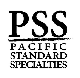 PSS PACIFIC STANDARD SPECIALTIES logo