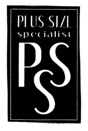 PSS PLUS SIZE SPECIALIST logo