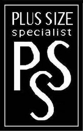 PSS PLUS SIZE SPECIALIST logo