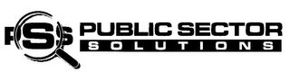PSS PUBLIC SECTOR SOLUTIONS logo