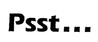 PSST... logo