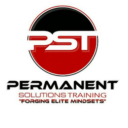 PST PERMANENT SOLUTIONS TRAINING "FORGING ELITE MINDSETS" logo