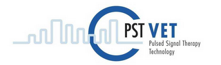 PST VET PULSED SIGNAL THERAPY TECHNOLOGY logo
