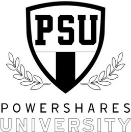 PSU POWERSHARES UNIVERSITY logo