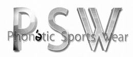 PSW PHONÉTIC SPORTS WEAR logo