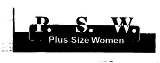PSW PLUS SIZE WOMEN logo