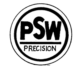 PSW PRECISION logo