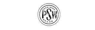 PSW PRECISION BRAND logo