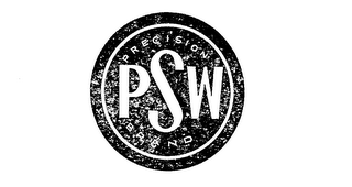 PSW PRECISION BRAND logo