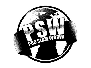 PSW PRO SLAM WORLD logo