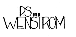 PS...WENSTROM logo