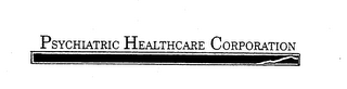 PSYCHIATRIC HEALTHCARE CORPORATION logo
