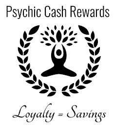 PSYCHIC CASH REWARDS LOYALTY = SAVINGS logo