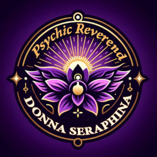 PSYCHIC REVEREND DONNA SERAPHINA logo