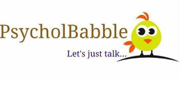 PSYCHOLBABBLE LET'S JUST TALK... logo