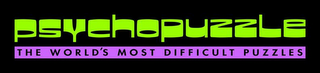 PSYCHOPUZZLE THE WORLD'S MOST DIFFICULT PUZZLES logo