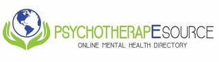 PSYCHOTHERAPESOURCE ONLINE MENTAL HEALTH DIRECTORY logo