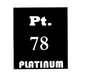 PT. 78 PLATINUM logo