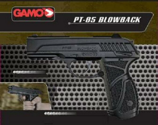 PT-85 BLOWBACK GAMO logo