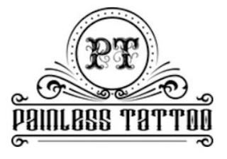 PT PAINLESS TATTOO logo