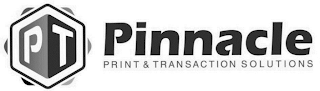 PT PINNACLE PRINT & TRANSACTION SOLUTIONS logo
