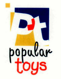 PT POPULAR TOYS logo