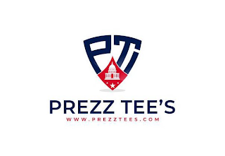 PT PREZZ TEE'S WWW.PREZZTEES.COM logo