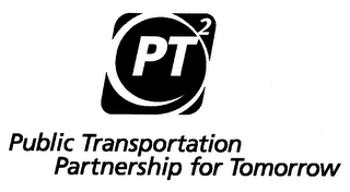 PT2 PUBLIC TRANSPORTATION PARTNERSHIP FOR TOMORROW logo