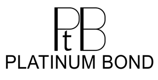 PTB PLATINUM BOND logo