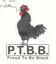 P.T.B.B. PROUD TO BE BLACK logo