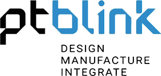 PTBLINK DESIGN MANUFACTURE INTEGRATE logo