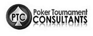 PTC POKER TOURNAMENT CONSULTANTS logo