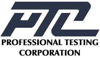 PTC PROFESSIONAL TESTING CORPORATION logo