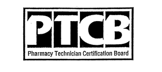 PTCB PHARMACY TECHNICIAN CERTIFICATION BOARD logo