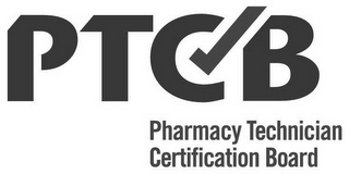 PTCB PHARMACY TECHNICIAN CERTIFICATION BOARD logo