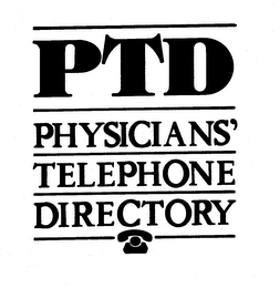 PTD PHYSICIANS' TELEPHONE DIRECTORY logo