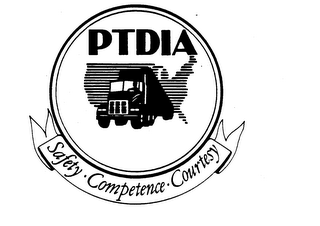 PTDIA SAFETY.COMPETENCE.COURTESY logo