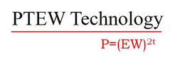 PTEW TECHNOLOGY | P=(EW)^2T logo