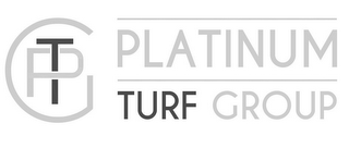 PTG PLATINUM TURF GROUP logo