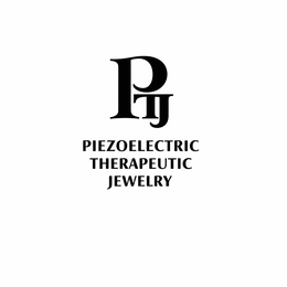 PTJ PIEZOELECTRIC THERAPEUTIC JEWELRY logo